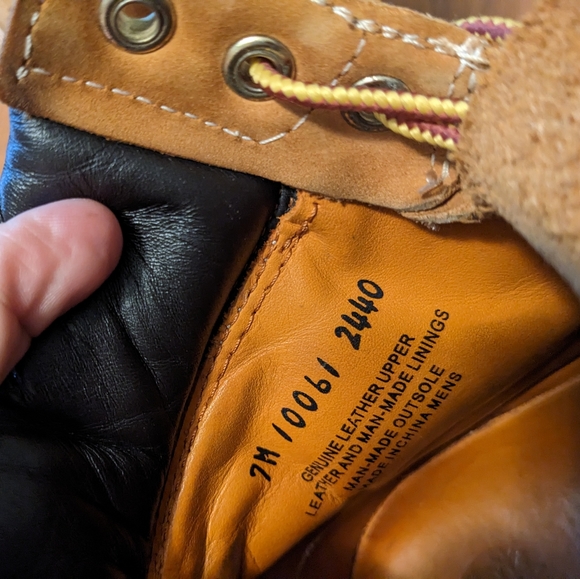 Timberland 8inch Men 7 Tan - Picture 2 of 5